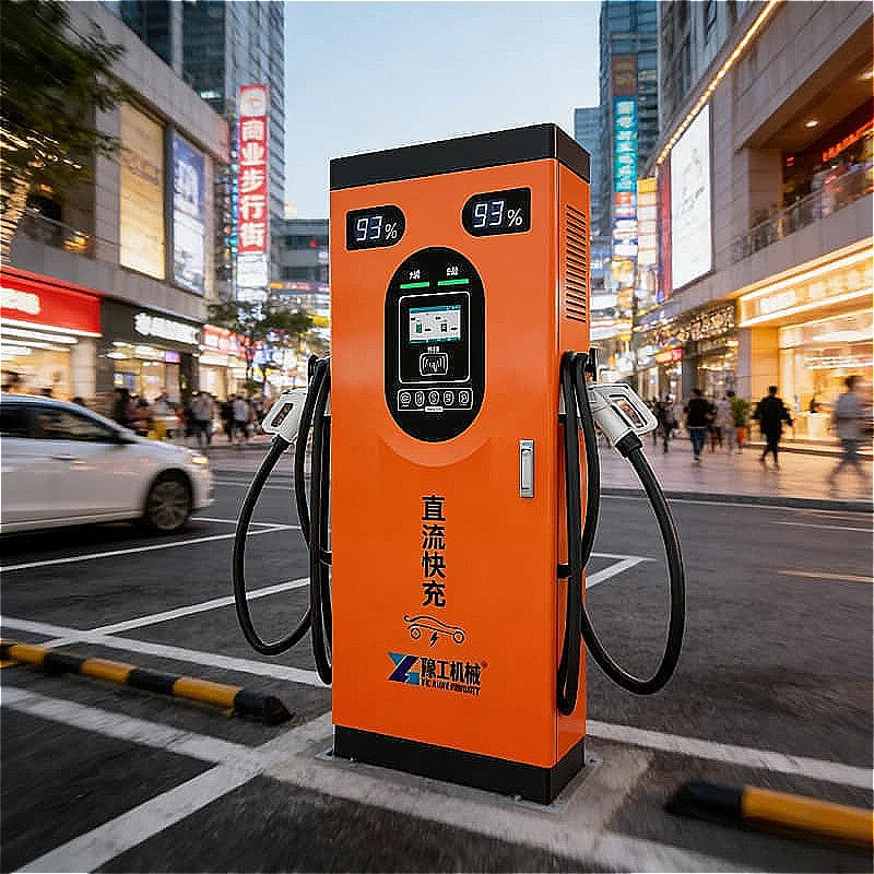 Estación de Carga para Vehículos Eléctricos de Alta Eficiencia, Cargador de CA para Vehículos Eléctricos con Pedestal para Estacionamiento de Huéspedes en Hoteles y Resorts, Personalizable