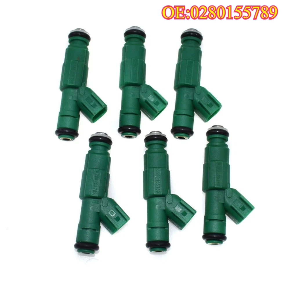 

High quality New For 0280155789 6PCS Fuel injector suitable for 1999-2004 Ford Mustang Windstar 3.8L V6