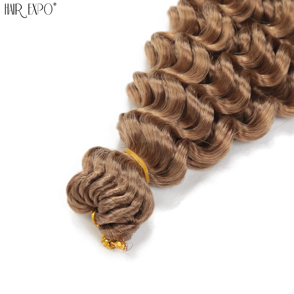 22 "Deep Wave Häkeln Haar synthetische Leidenschaft Twist Flechten Haar verlängerung Afro Locken Wasserwelle Deep Twist Zopf Haar Ozean Welle – Detail 10