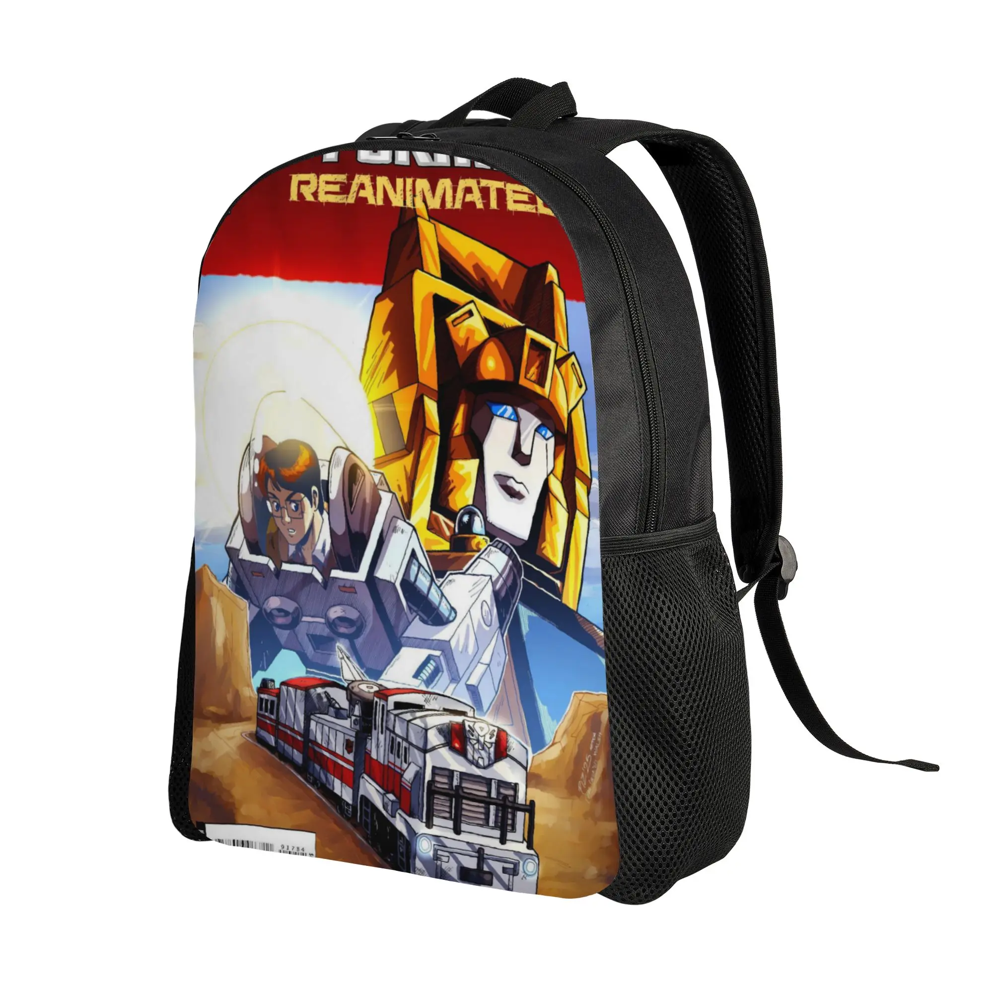 Transformered Cartoon Backpack 3d Printing Outdoor Backpacks Girl Modern School Bags Designer Print Rucksack