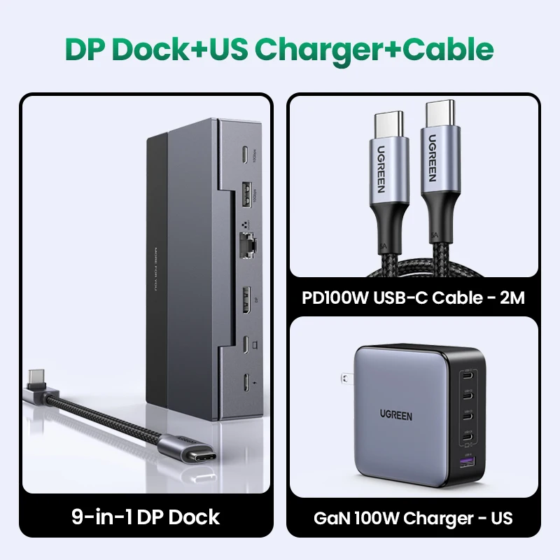 UGREEN Steam Deck Dock 9-in-1 USB-C Hub