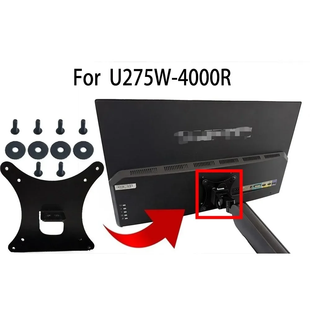 

VESA Wall Mount Adapter Compatible with Sceptre U275W-4000R Monitor Bracket Mounts to Stand / Arm / Desk Mount 75x75 & 100x100
