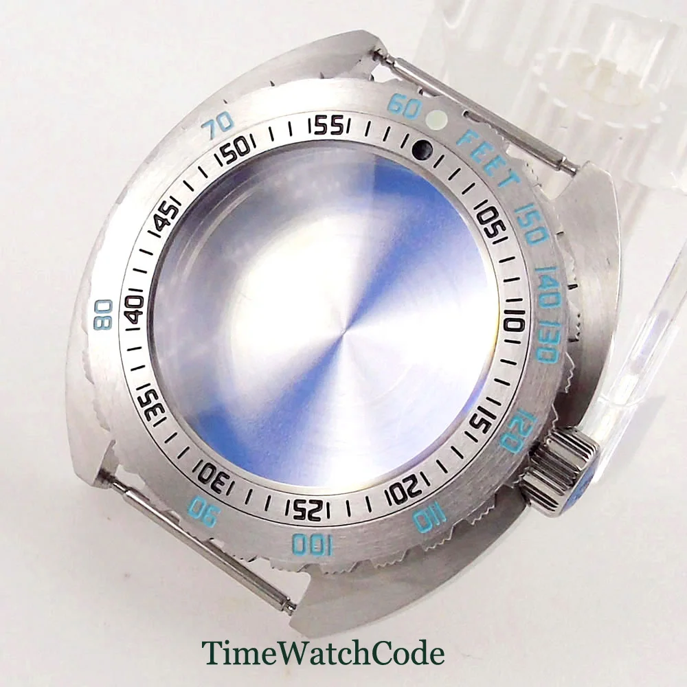 

200m Water Resistant Diver Watch Case 42mm Sapphire Crystal Fits NH35A NH36A Movement AR Coating Anti-reflection Rotating Bezel