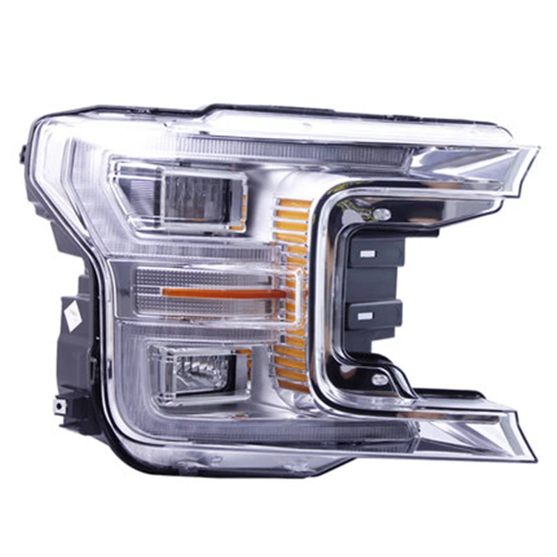 

Pair of Car Headlight assembly For Ford raptor F150 Full led DRL daytime running light turn signal head lamp