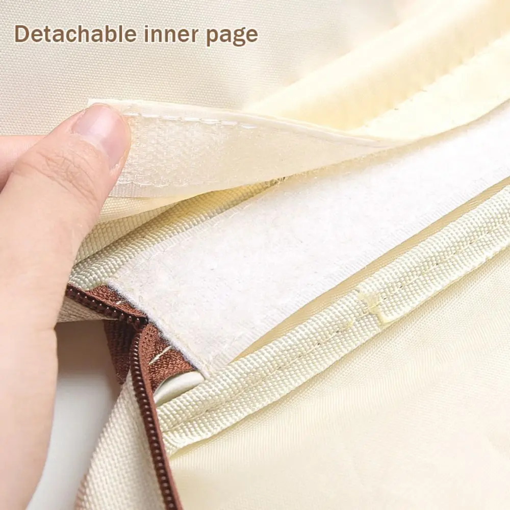 24/36/48/60/84/120 فتحات قلم تحديد حقيبة التخزين سستة إغلاق سعة كبيرة حقيبة أقلام رصاص انفصال المائية القلم حقيبة التخزين