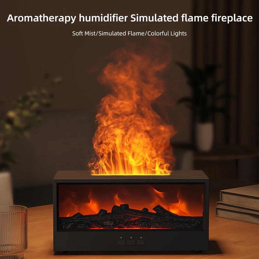 

Уютный камин Ambiance — реалистичный эффект пламени и регулируемое атмосферное освещение для релаксации спальни или творческого офиса.