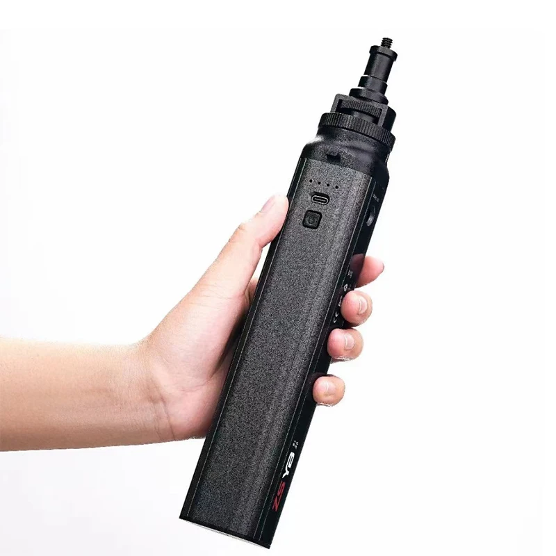 ZSYB Power Bank pegangan tangan Port DC genggam bawaan 24000mAh untuk zhiyun Aputure Amaran Yongnuo Nanlite lampu tabung fotografi