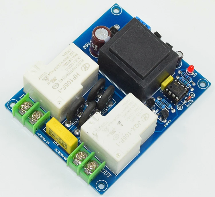 New version of Class A power soft start protection board (connected to self-locking switch)