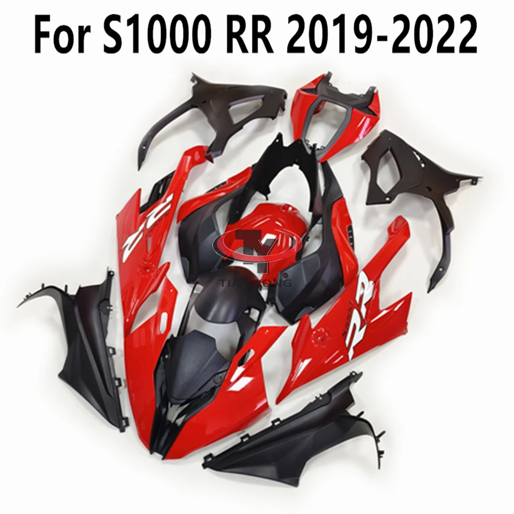 Bodywork Cowling For S1000RR S1000 RR 2019-2020-2021-2022 Bright Red Print High Quality Full Fairing Kit