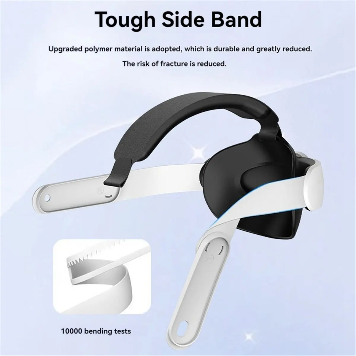 A32I VR Head Strap Replacement Elite Strap for 3S VR Accessorie Ergonomic Design Adjustable Head Strap