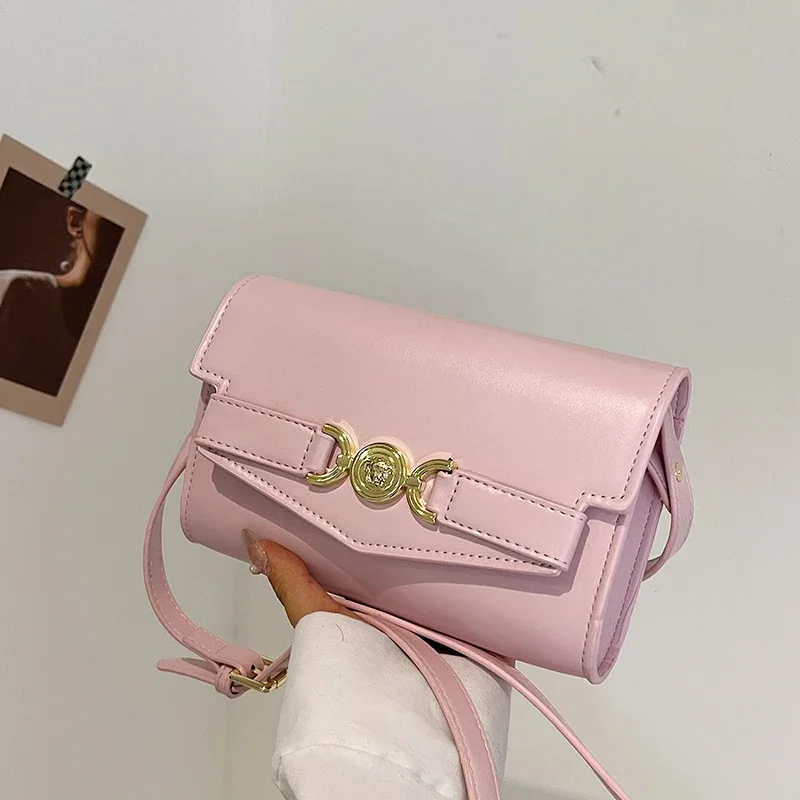 

2025 Fashionable Leather Crossbody Bag - Vintage Minimalist Tote With Parisian Flair, Luxury Commuter Messenger For Women