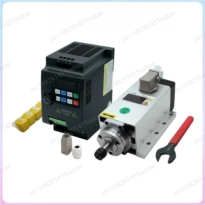 2.2KW CNC Spindle Motor Kit 110V 220V ER20 0.9Nm 24000RPM High Speed Engraving Cutting Spindle Motor