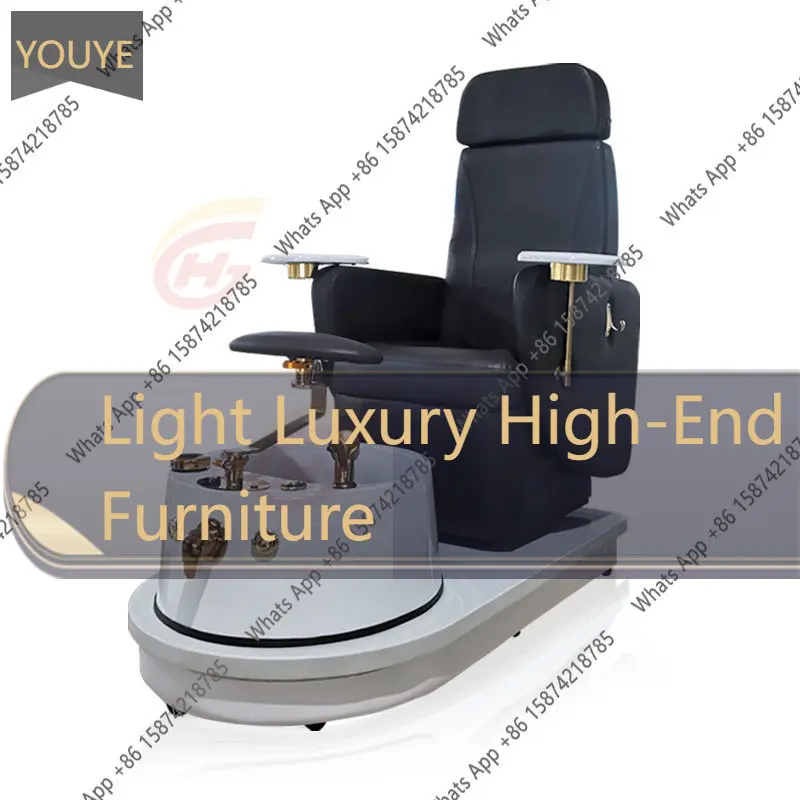 

Кресло для педикюра wZ с электрорегулируемой спинкой, функцией массажа и ванночкой для ног, для салонов красоты, спа-клубов и оздоровительных центров