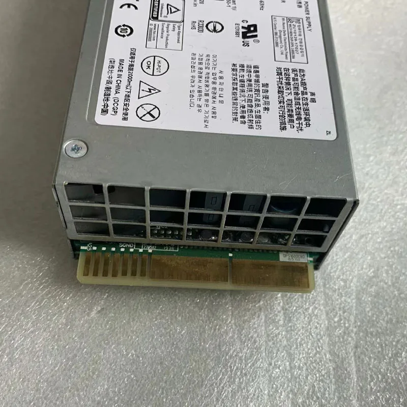 Imagem -05 - Fonte de Alimentação Original Psu para Supermicro Platina Redundante Pws1k66p-1r 1u 1600w