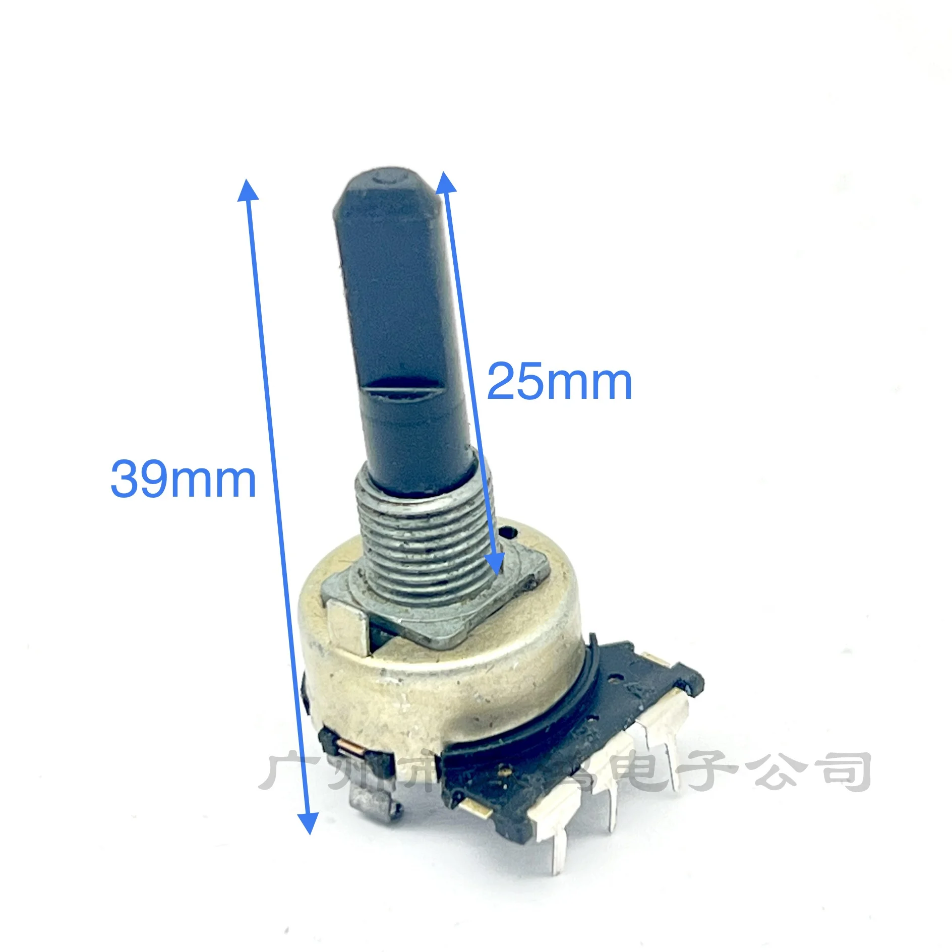 3 PCS Japan  sound volume  potentiometer volume encoder 360 degrees rotation 24 positioning shaft length 25MM