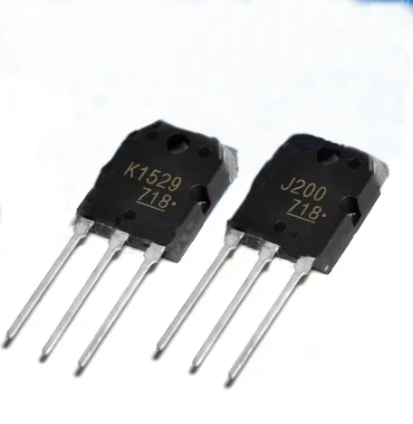 1pair ( 1PCS 2SK1529 + 1PCS 2SJ200 ) New And Original TO3P
