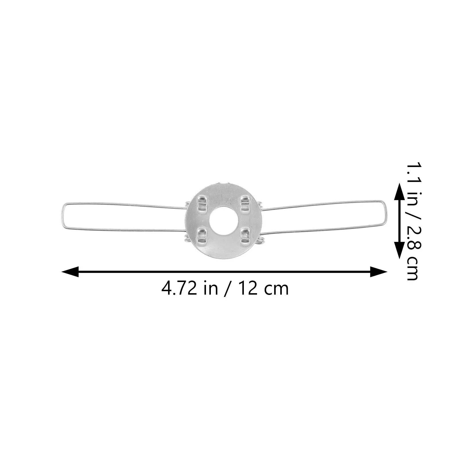 20Pcs Iron Lampshade Spring Clips Versatile Lamp Shape Fixing Clamps for Ceiling Light Chandelier Table Lamp Lighting Parts
