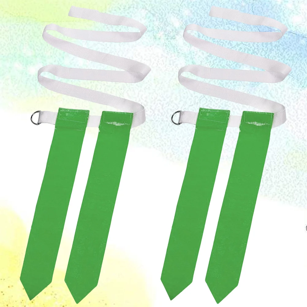 Ceinture de drapeau de taille de Football américain, 2 pièces, accessoires d'entraînement de Rugby, capture de drapeau, sangle de défense en Nylon