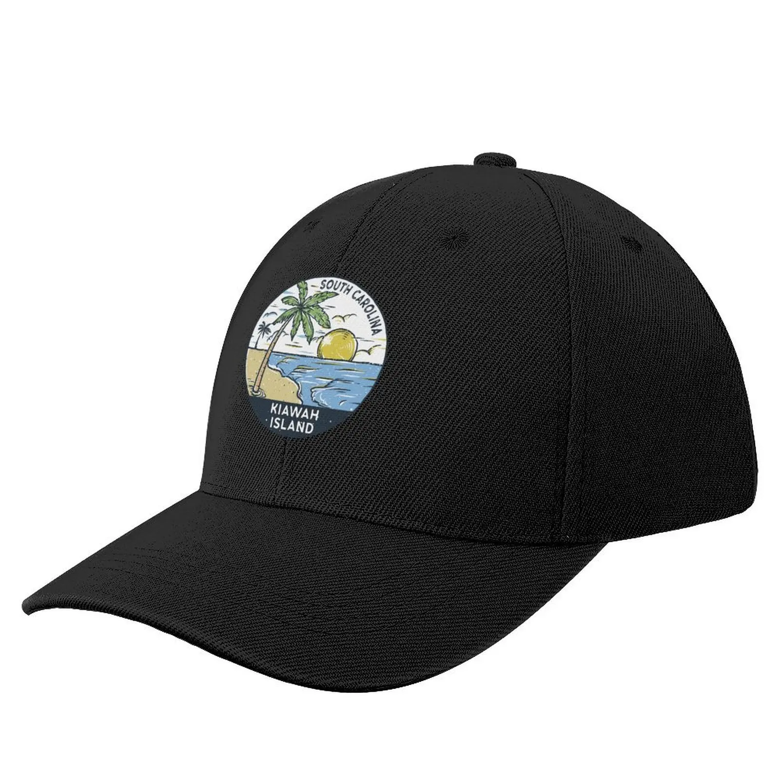 Kiawah Island South Carolina Vintage Baseball Cap Streetwear Hood Hat Man For The Sun Men's Caps Women's