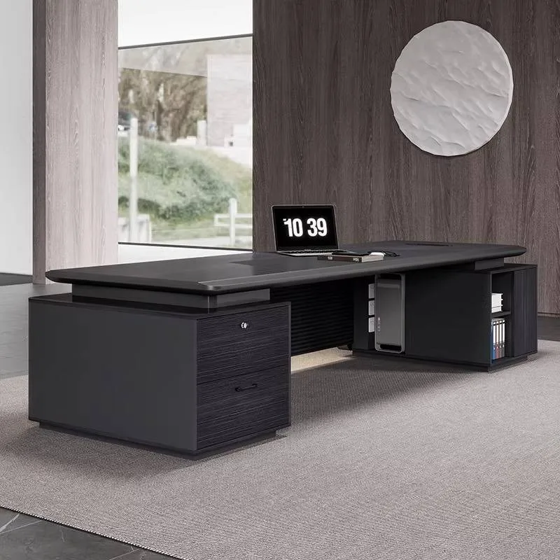 Accessories Black Office Desk Quality Sleeping Reception Home Office Desk Ergonomic Bureaux Scrivania Da Ufficio Furniture