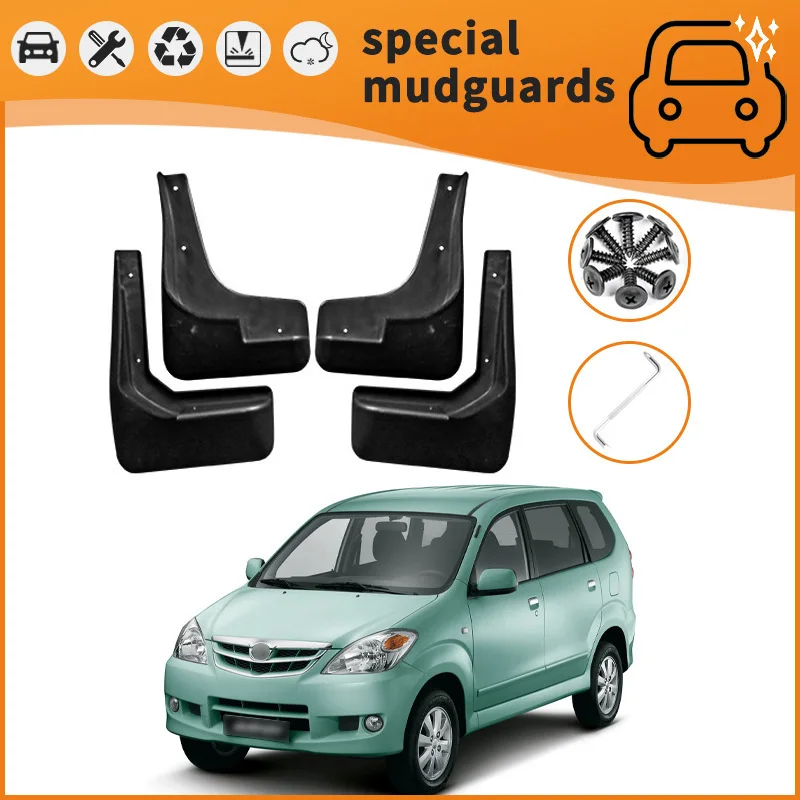 

Suitable for 05-24 Toyota Grevia INNOVA AVANZA fender anti-splash mudguard skin