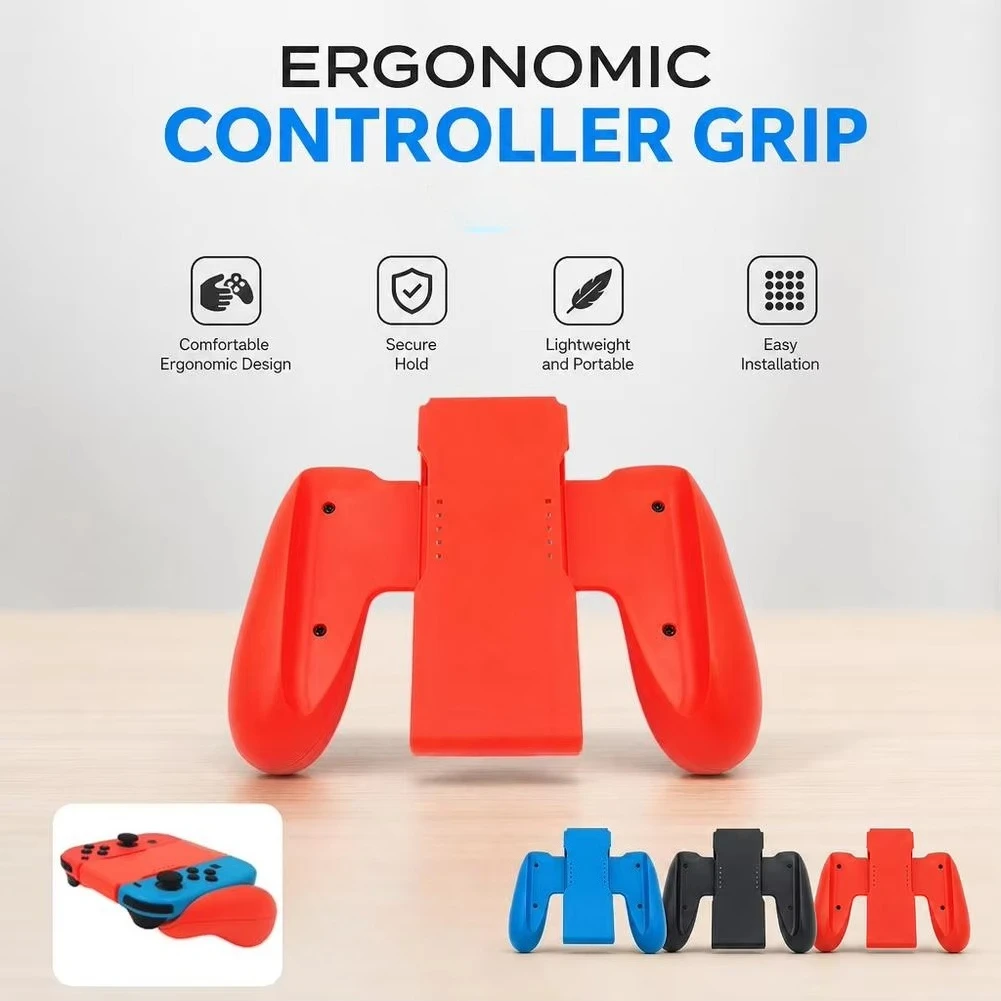 Charging Grip for Nintendo Switch Joy-Con Game Controller Handle Bracket, Play While Charging Holder, Game Console Accessories