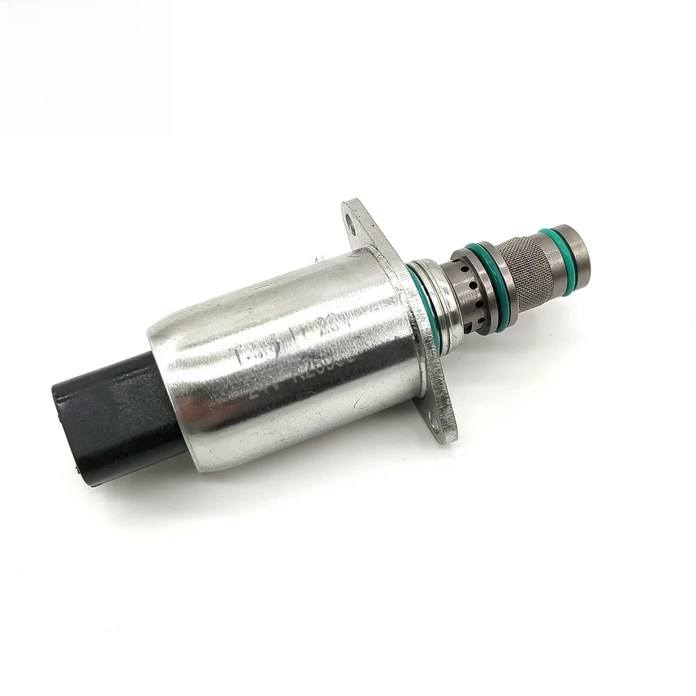 For Heavy-duty Excavation Silver Hydraulic Pump Solenoid Valve Hydraulic Control Solenoid Valve Robust Materials Construction