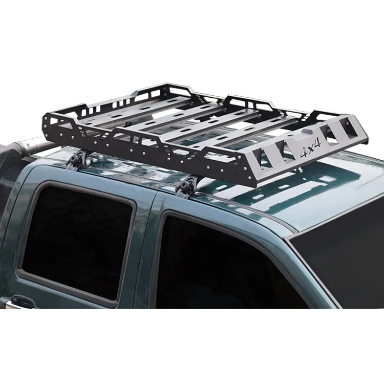 

JINHUIJU Auto Roof Racks 4x4 cargo basket luggage carrier box for universal car accessories steel rack SUV