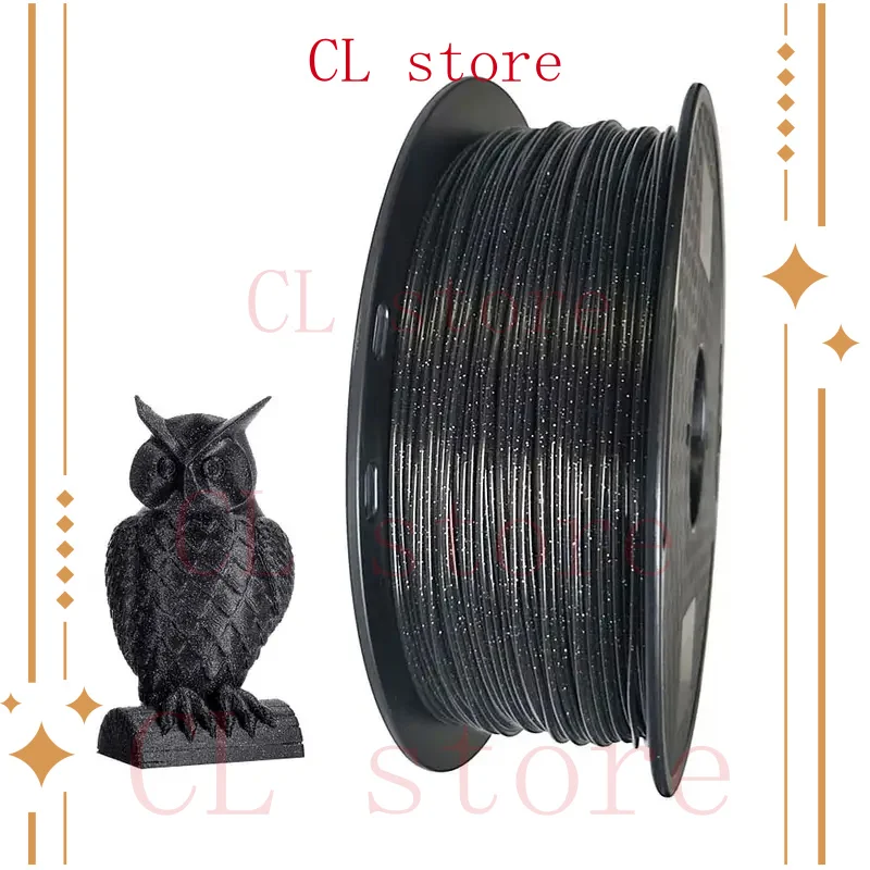 

PLA Shimmer 3D-принтер, блестящая нить 1,75 мм, 1 кг, блестящий материал для 3D-печати, блестящая пластиковая нить PLA