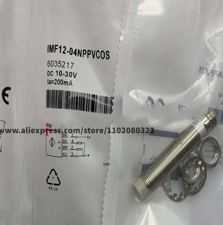 

2PCS New Proximity Switch IMF12-04NPPVC0S IMF12-04NPSVC0S