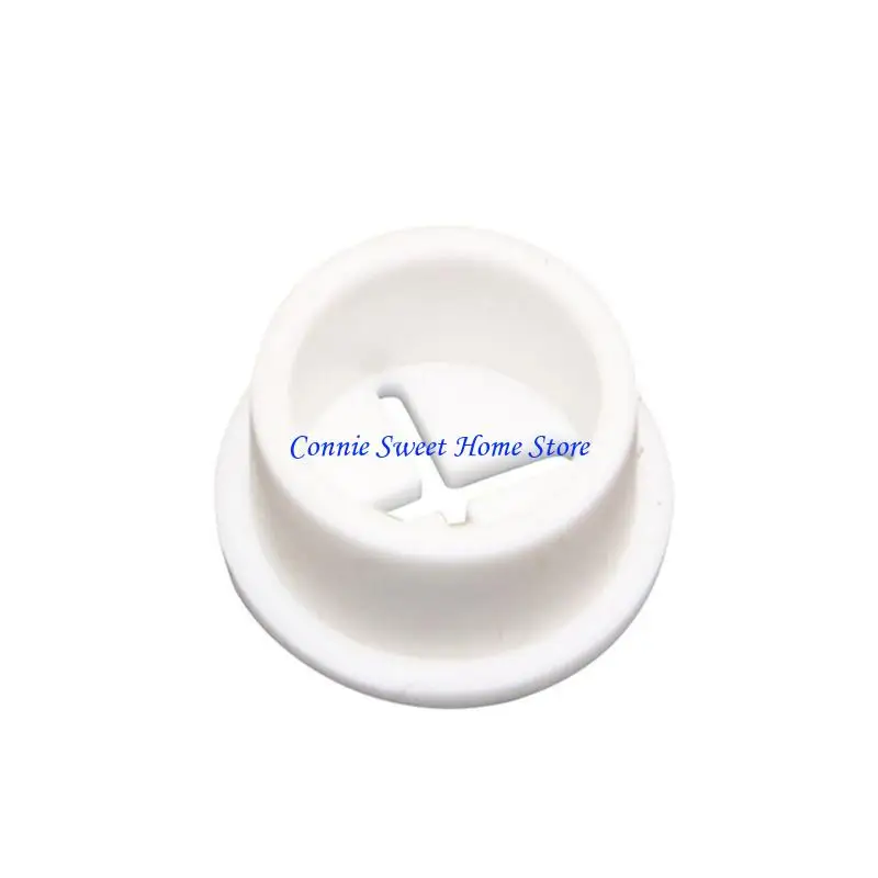 LXAF 10 Pieces Silicone Cable Cord Grommets Flexible Furnitures Hole Cover Wire for Table Console Office Desk