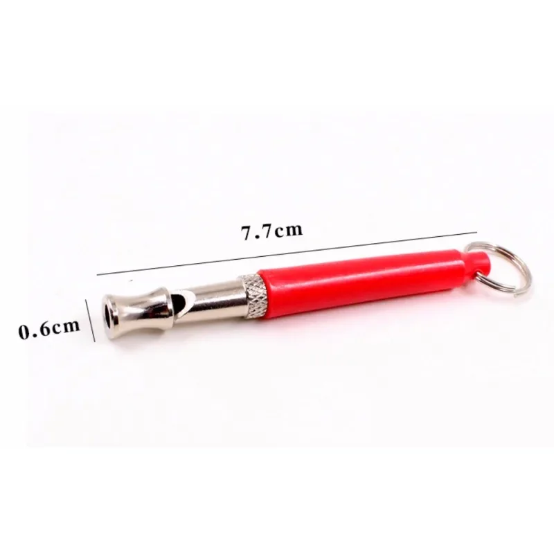 Pet Puppy Two-tone Ultrasonic Flute Dog Portable Whistle Animal Obedience Sound Training Pet Accessories 1Pcs