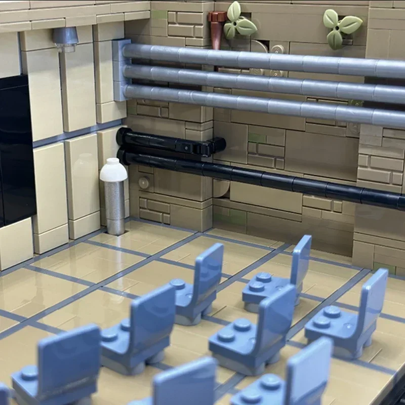 Star Film Modell Moc Gebäude Ziegel Rebel Basis Briefing Zimmer Technologie Modulare Blöcke Geschenke Weihnachten Spielzeug DIY Sets Montage