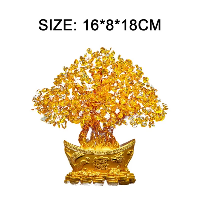 Yuanbao Tree Fortune Tree Ornament Wealth Gold Ingot Tree Money Tree Ornament