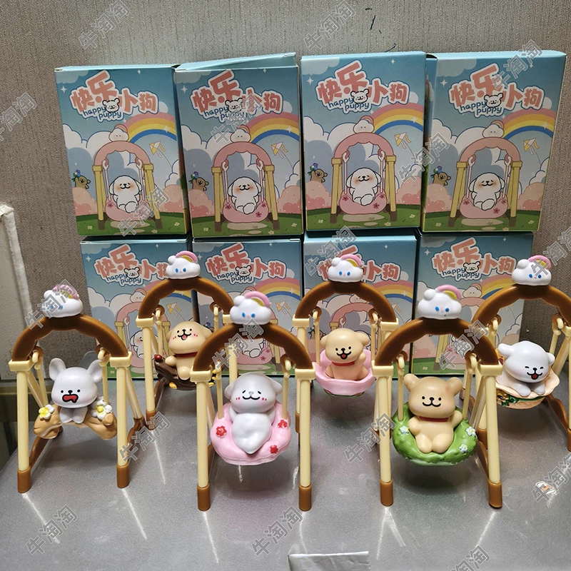 

Линия Щенок Качели Фигурка Слепая Коробка Милый Настольный Декор Исцеляющая Кавайная Виниловая Кукла Коллекционная Игрушка Подарок Для Девочек