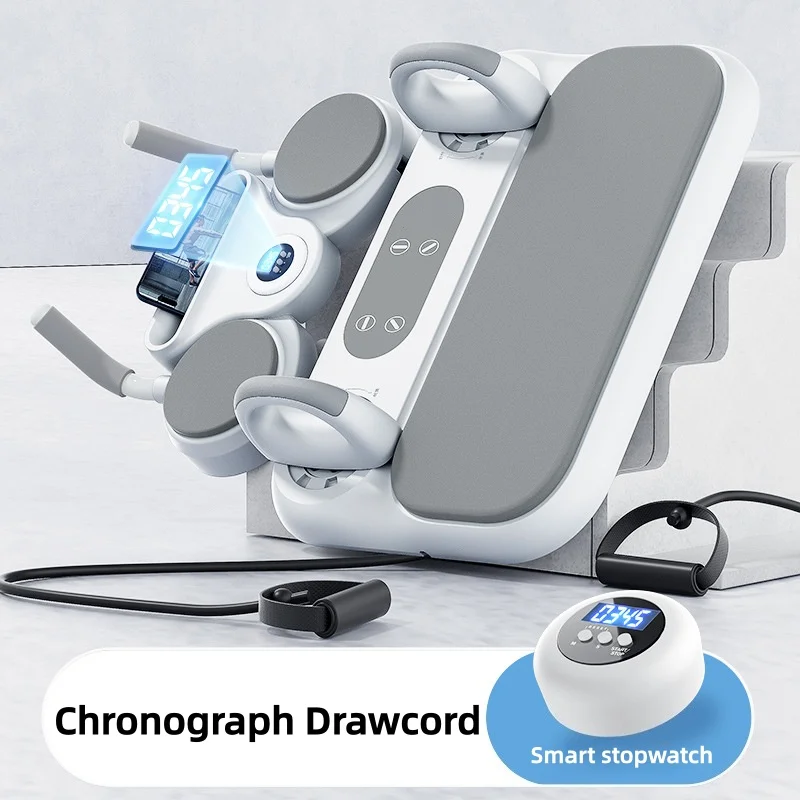 La tabla de ejercicios es una rueda abdominal multifuncional seis en uno con rebote y cruces automáticos.