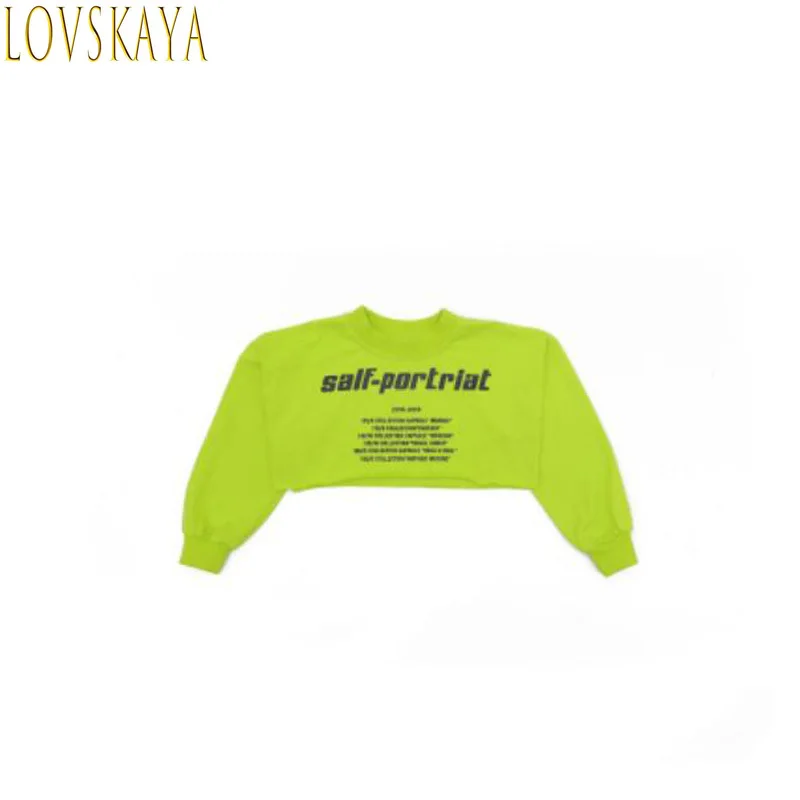 Children Hip Hop Clothing Green Sweatshirt Top Crop Casual Pants Girl Kids Jazz Dance Wear Costume Ballroom Dancing Clothes