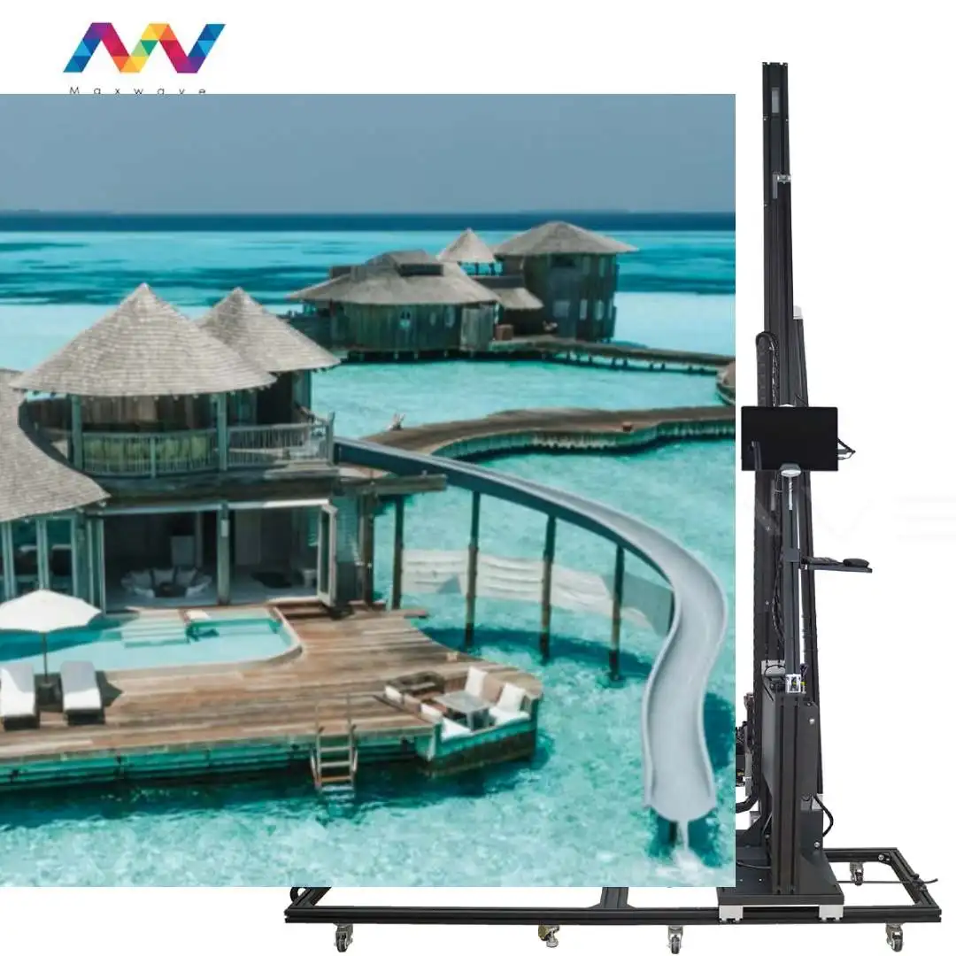 Professional Grade Large Format UV Printer, Max 4m x Any Width, with CMYK White Light Magenta Cyan Inks