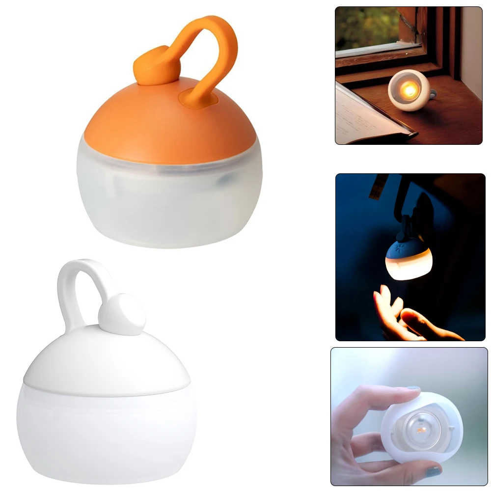 Super Mini Retro Snow Camping Lantern USB RechargeableNight Light Battery Powered Tent Table Light For Camping