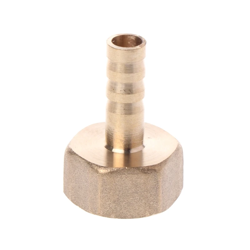 Upgraded Brass Connector Fitting Adapter Pipe Fitting Gas Connector Thread Coupler Garden Hose Connector Compact-size