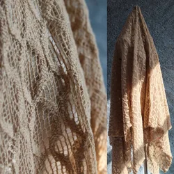 Wool Knitted Fabric Soft for Sweater Dress Clothing Fashion Designer Handmade Diy Sewing Material Cloth Wholesale