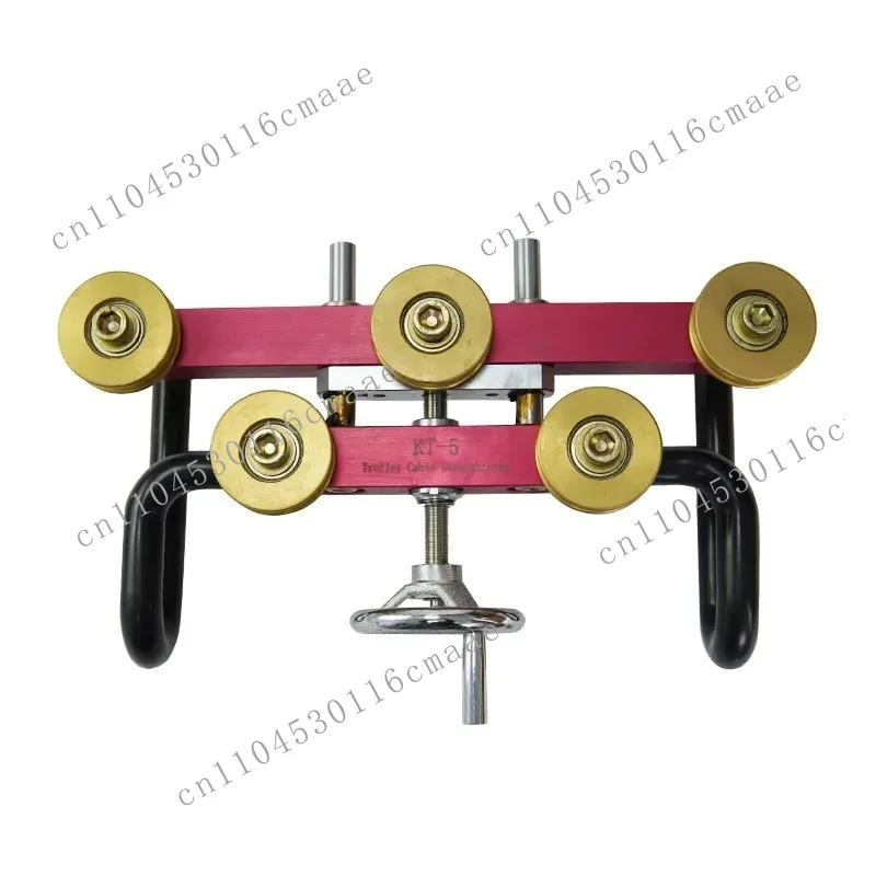 KT-5 Contact Line Straight Bending Device 6.5kg Manual, Five-wheel Leveling, No Damage Construction Artifact