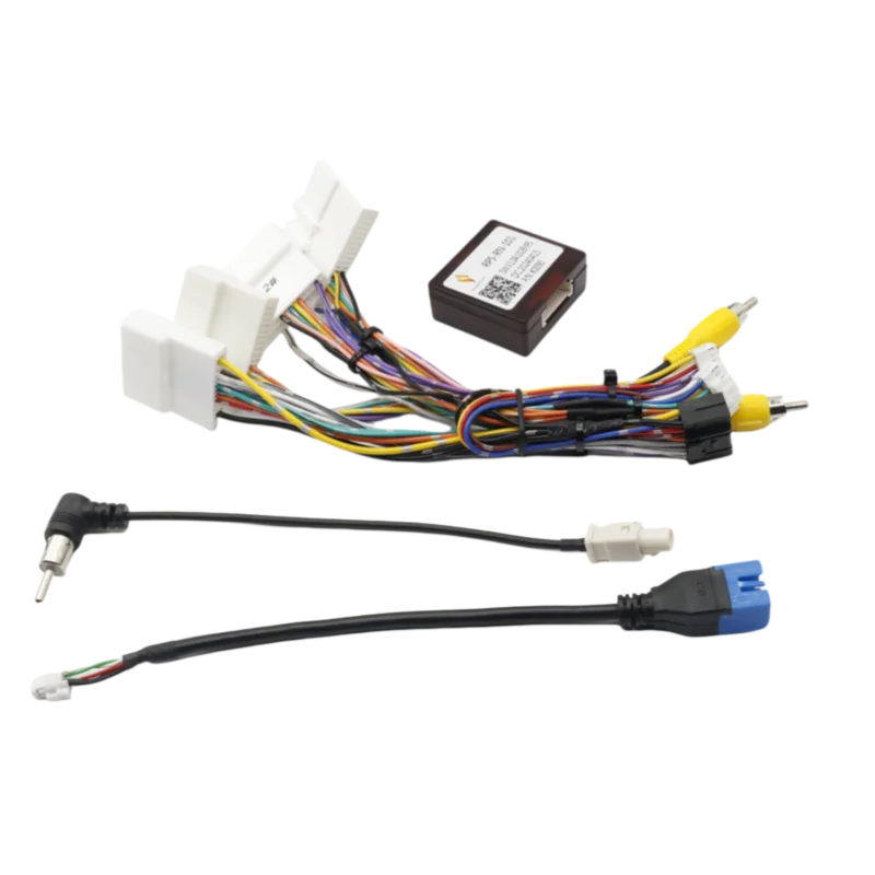 Für Renault Clio 4 2012-2021 9 Zoll Radio-Armaturenbrett-Blende mit Kabelbaum-Kit – Detail 6