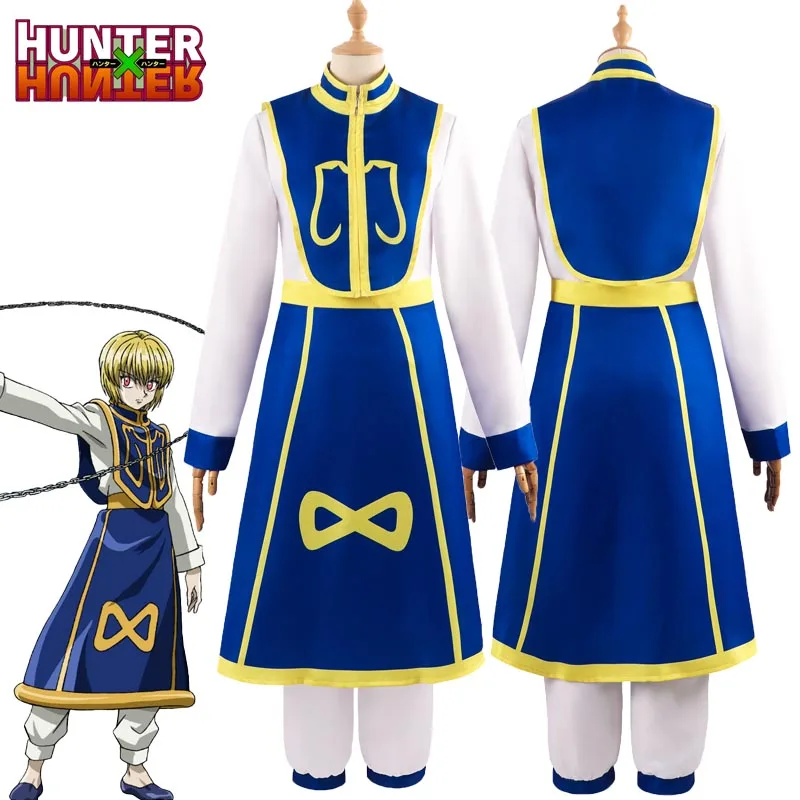 

Kurapika Hisoka Cosplay Costume Anime HUNTER×HUNTER Unisex Uniform Halloween Christmas Carnival Suit Outfits for Adult Men Women