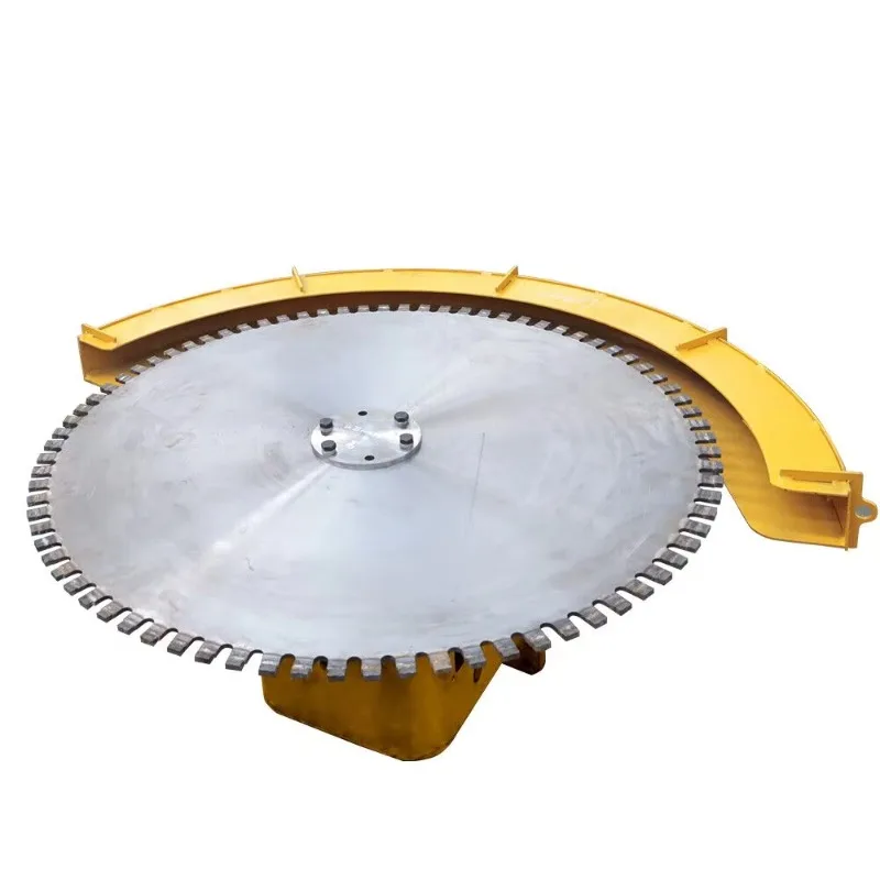Hard Rock Cutting Saw Durable Attachment For Construction Machinery Mining Quarry Processing Works