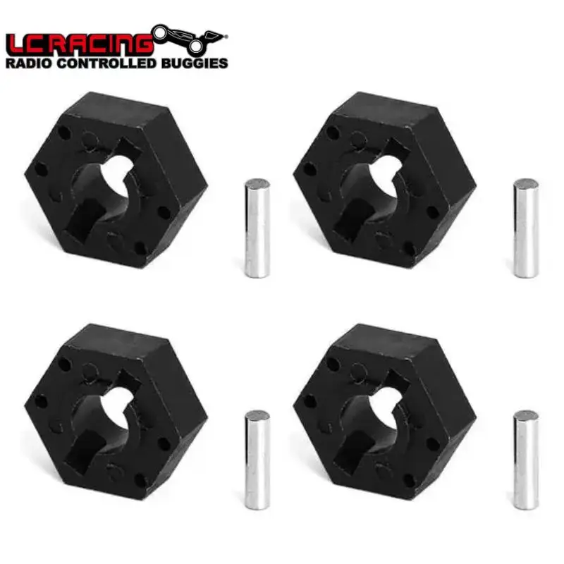 Original LC RACING For C8026 Composite Wheel Hex Hubs 12mm For PTG-2, PTG-2R