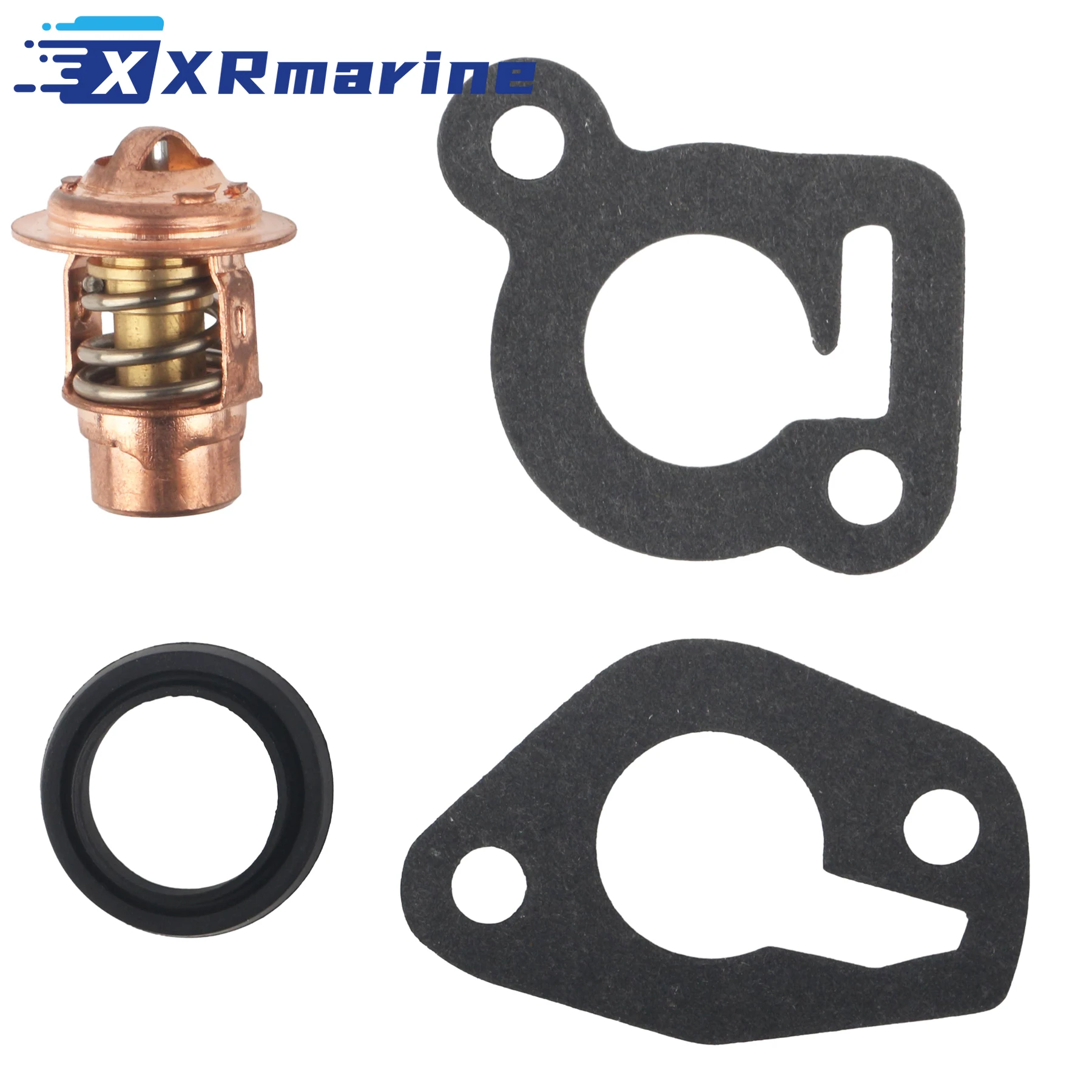 

120°F Thermostat Kit Fits for Mercury Mariner 2 Stroke 6 8 9.9 10 15 20 25 HP Outboard Motor Replaces 14586A3 Sierra 18-43052
