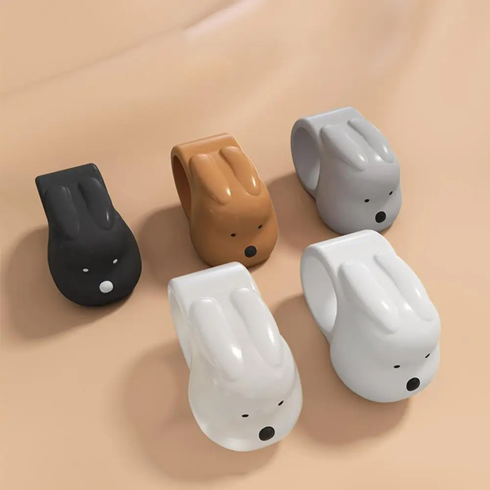 Door Handle Bumper Silicone Door Buffer Door Handle Stopper Silicone Wall Protector Bumper Noise Reduction Lever Stop for Home