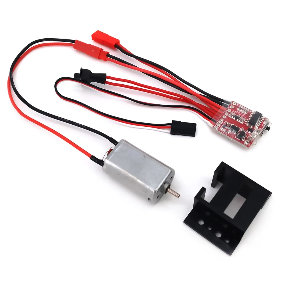 2S 8.4 فولت 30A نحى ESC سرعة تحكم + 180 فرشاة مجموعة المحرك ل RC قارب مقياس البحرية السفينة لعبة صغيرة سيارة
