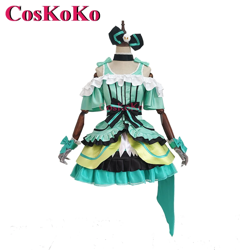 CosKoKo Minami Kotori Cosplay Anime LoveLive Costume Kira Kira Sensation Lovely Singing Suit Halloween Party Role Play Clothing